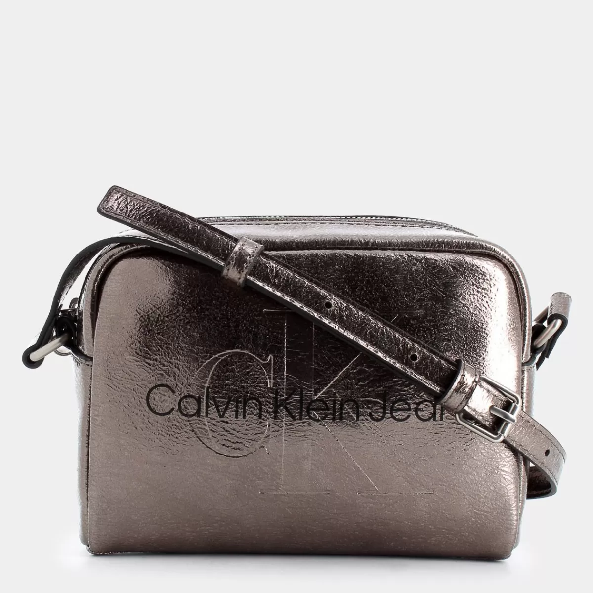 12731-ADASCULPTED CAMERAGUNMETAL- TRACOLLE^CALVIN KLEIN JEANS Outlet