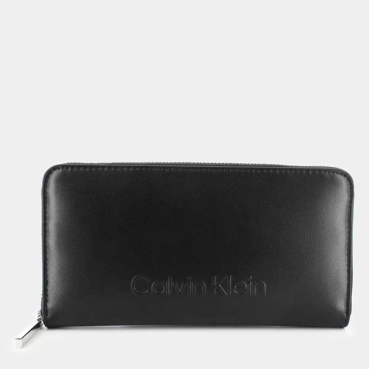 12439-BEHEMBOSSEDBLACK- PICCOLA PELLETTERIA^CALVIN KLEIN Hot