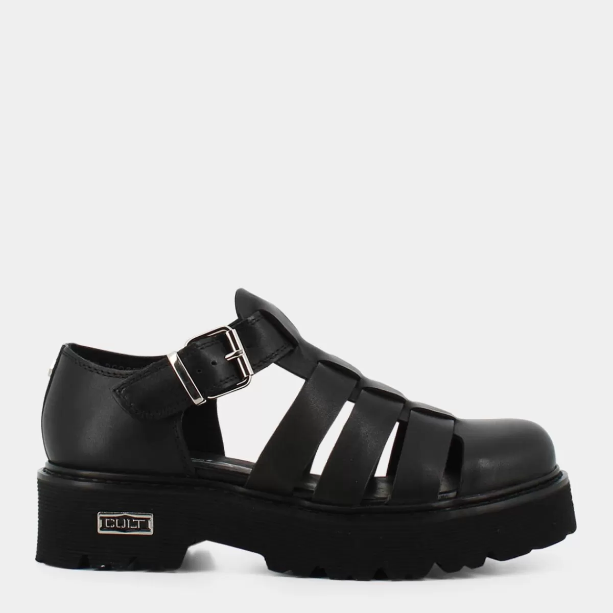 CLW362600SANDAL W LEATHER BLACK- STRINGATE^CULT Shop