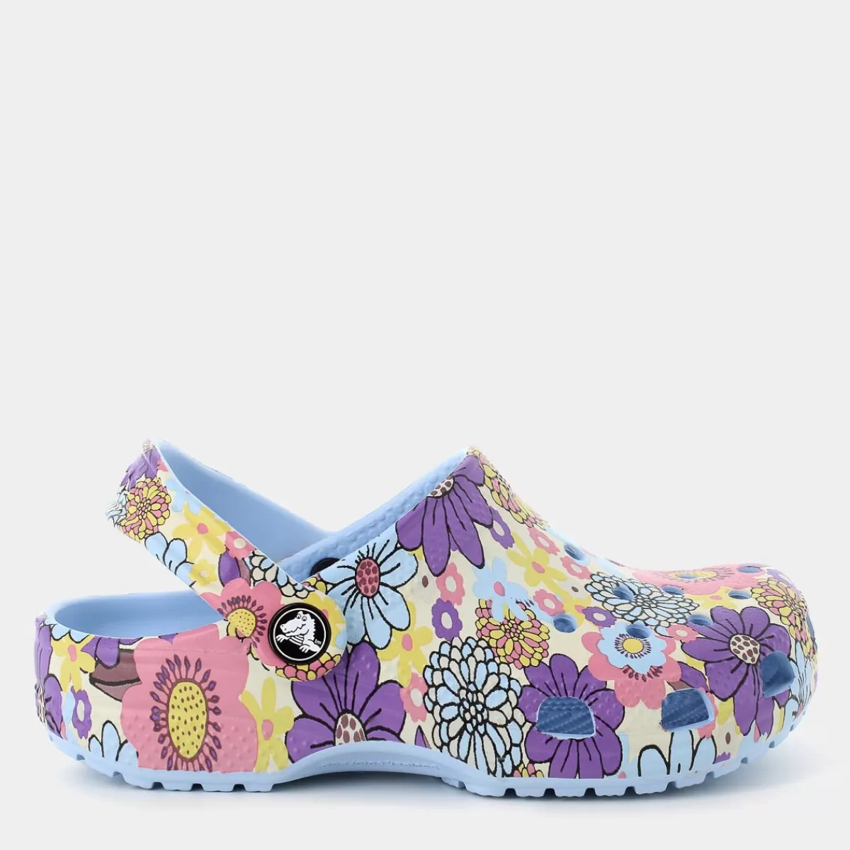 CR.209059Classic Retro Floral Clog KBlue Calcite/Multi- CIABATTE^CROCS Cheap