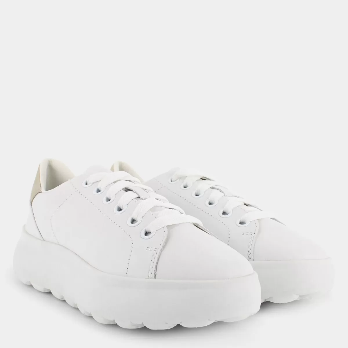 D35TCB085Y2C0232SPHERICAWHITE/GOLD- SNEAKERS^GEOX Shop