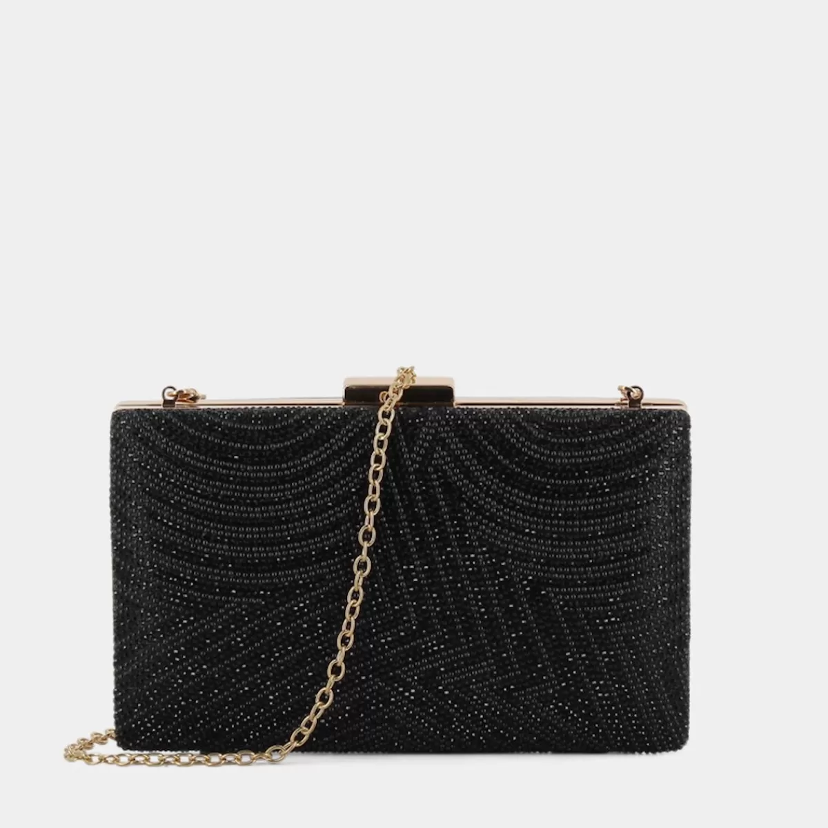 EG-E23-02-BLACK- CLUTCH^SHEEN Discount