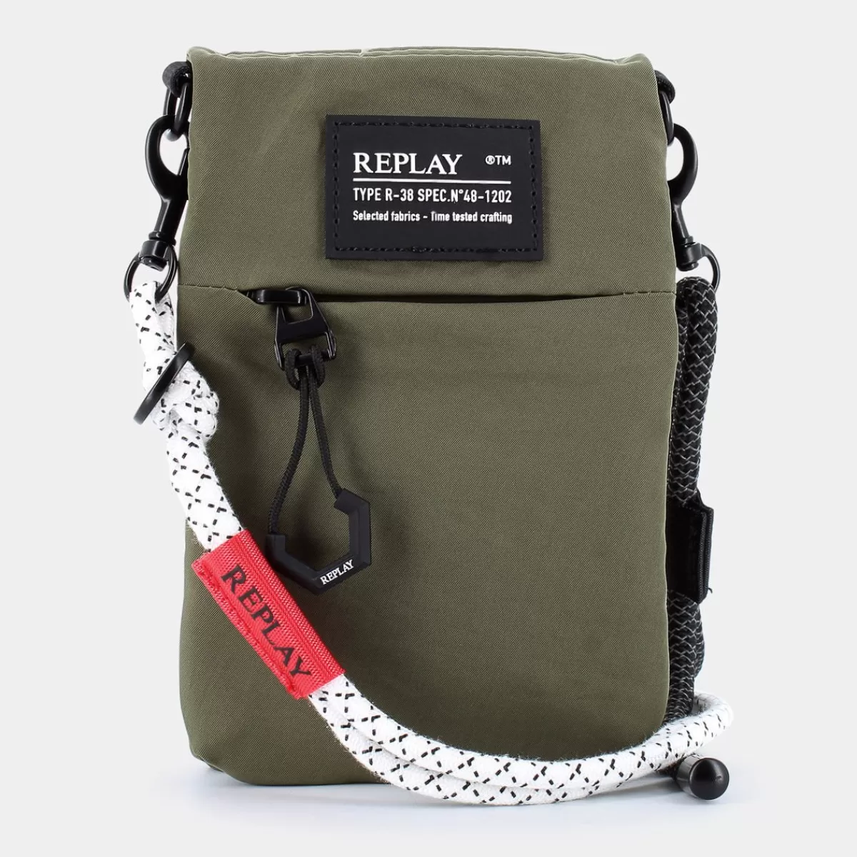 FM3680.000.A0084-057 MILITARY GREEN- TRACOLLE^REPLAY Outlet