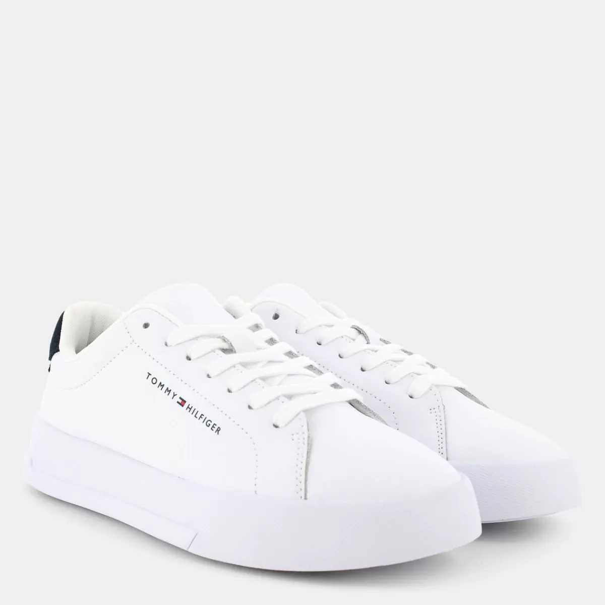 FM052970LETH COURTWHITE/DESERT SKY- SNEAKERS^TOMMY HILFIGER Flash Sale