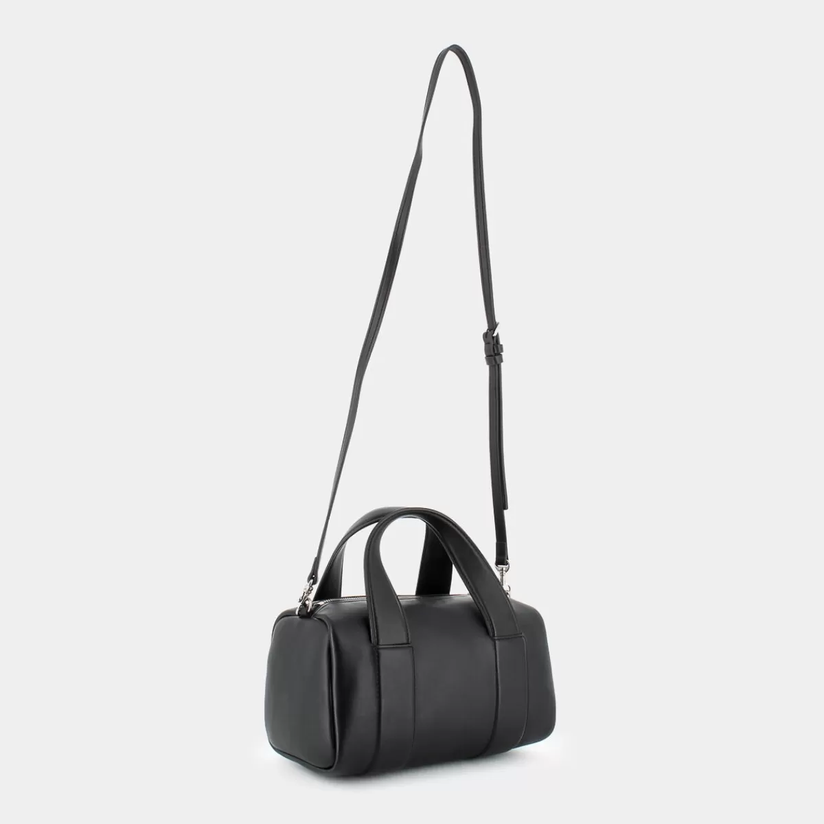 12378-0GQSCULPTED SQUARE BARREL BAG MONOBLACK- BORSE^CALVIN KLEIN JEANS New