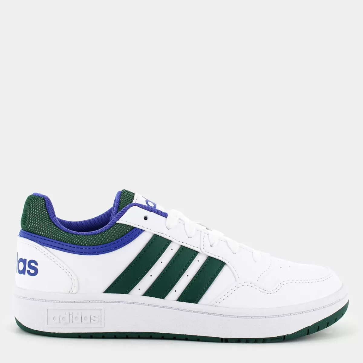 IH8012HOOPS 3FTWWHT/CGREEN/LIOBLU- SPORTIVE^ADIDAS Cheap