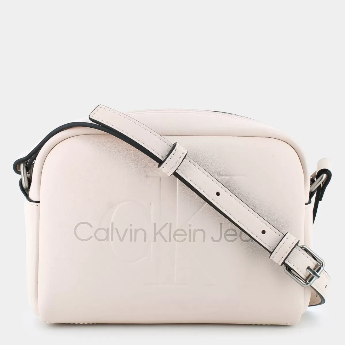 12220-PCJSCULPTED CAMERA BAGGREY- TRACOLLE^CALVIN KLEIN JEANS Sale