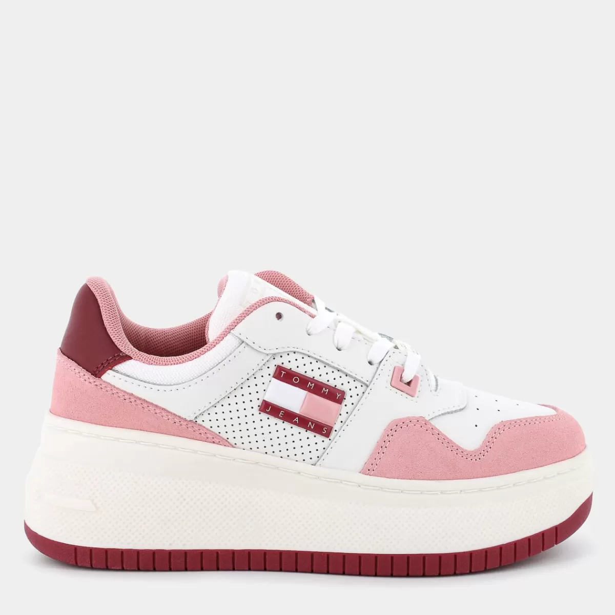 2654-PINK- SNEAKERS^TOMMY JEANS Best Sale