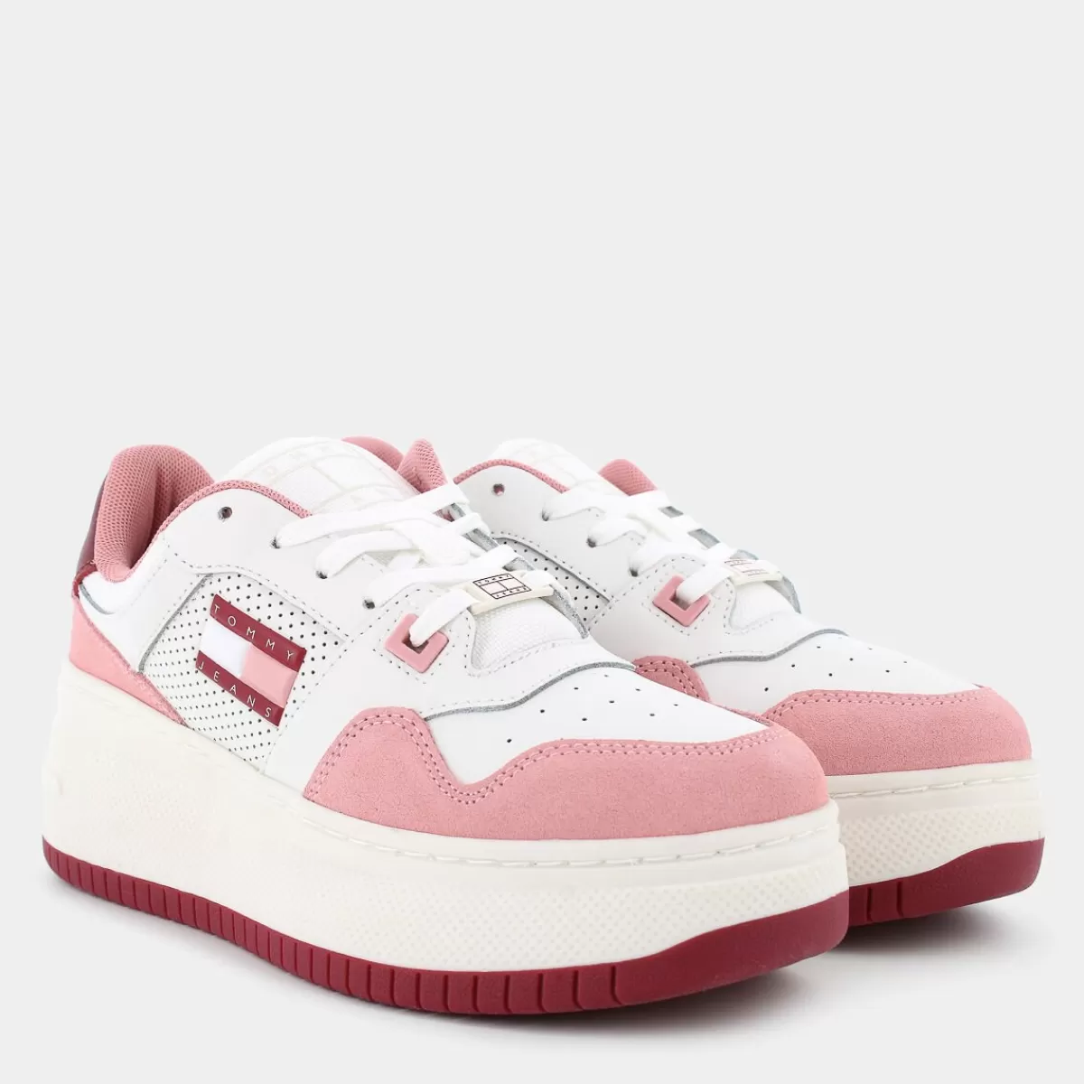 2654-PINK- SNEAKERS^TOMMY JEANS Best Sale