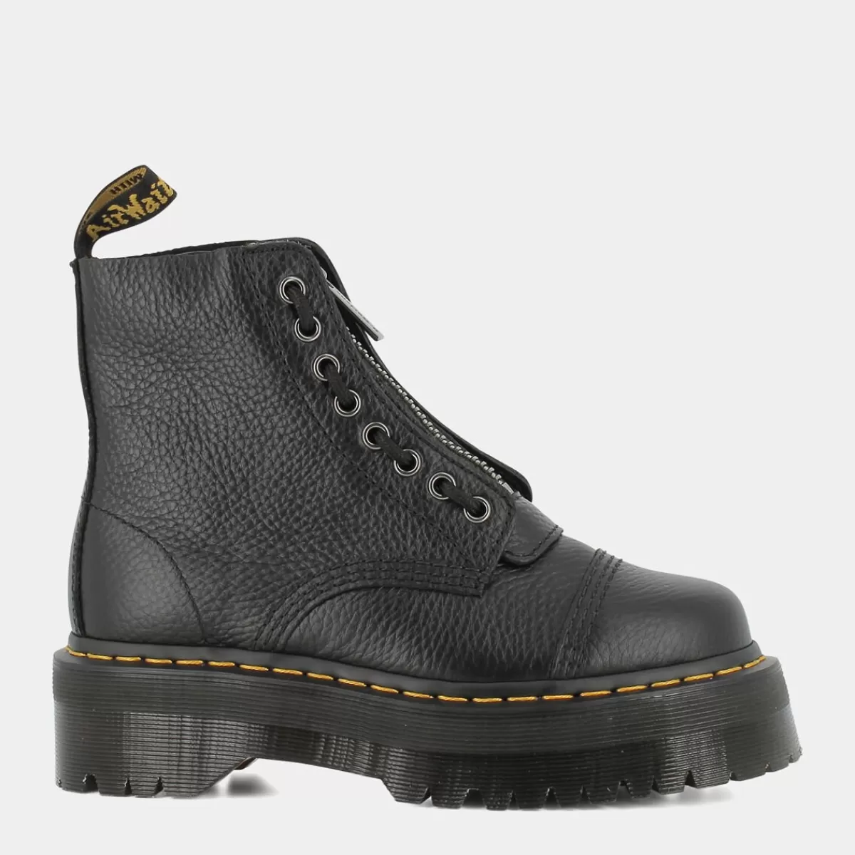 22564001SinclairBlack Milled Nappa- SCARPONCINI^DR MARTENS Clearance