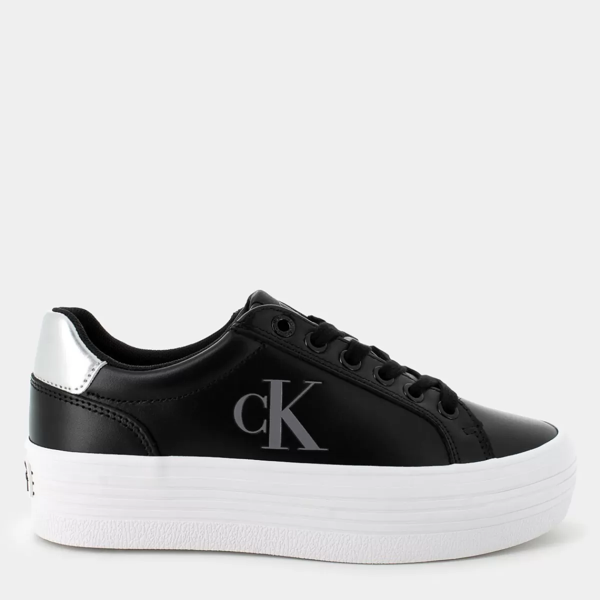 YW01688BOLD VULCANIC LACEUPBLACK/SILVER- SNEAKERS^CALVIN KLEIN JEANS New