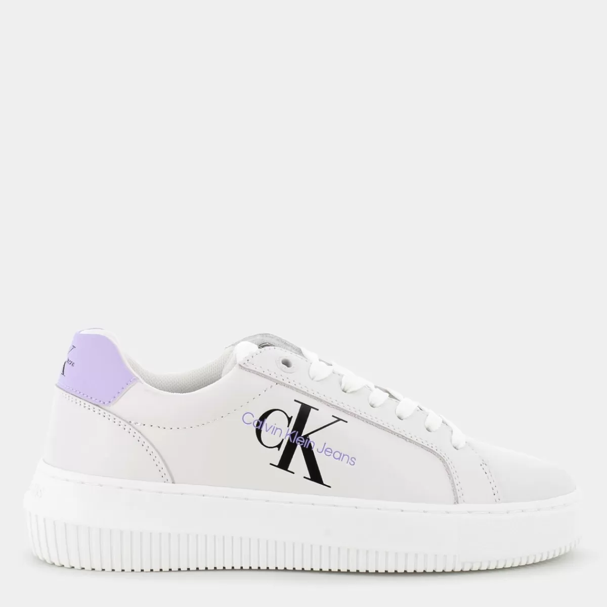 YW008230LGCHUNKY MONOBright White/Pastel Lilac- SNEAKERS^CALVIN KLEIN JEANS Clearance